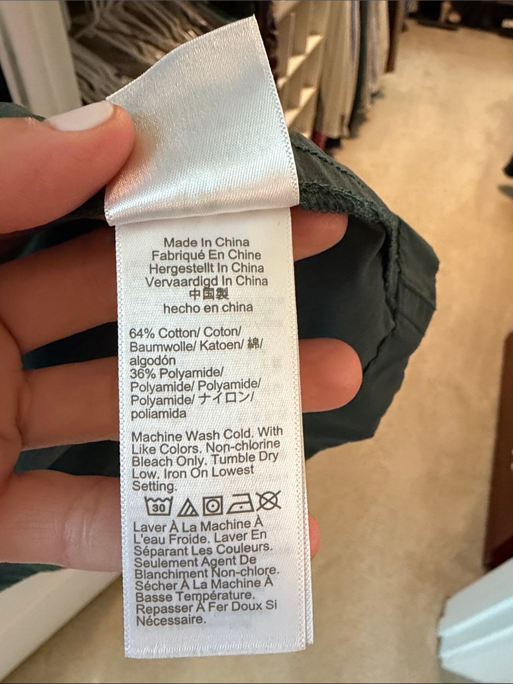 J.Crew Green Raincoat/FieldCoat - Picture 6 of 7